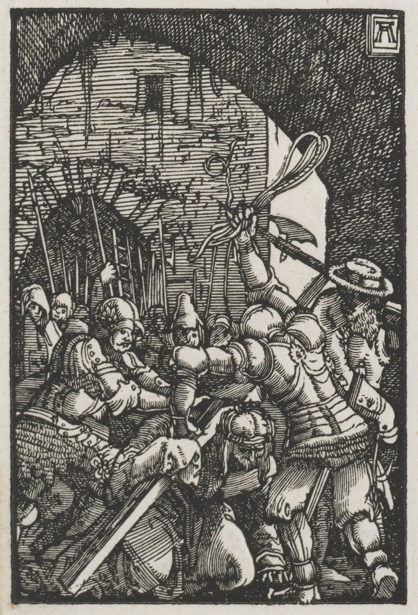 人の堕落と贖い：十字架を負うキリスト、c。 1515。 作： アルブレヒト・アルトドルファー