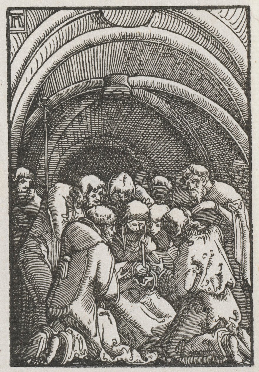 男の堕落と贖い：聖母の死、c。 1515。 作： アルブレヒト・アルトドルファー