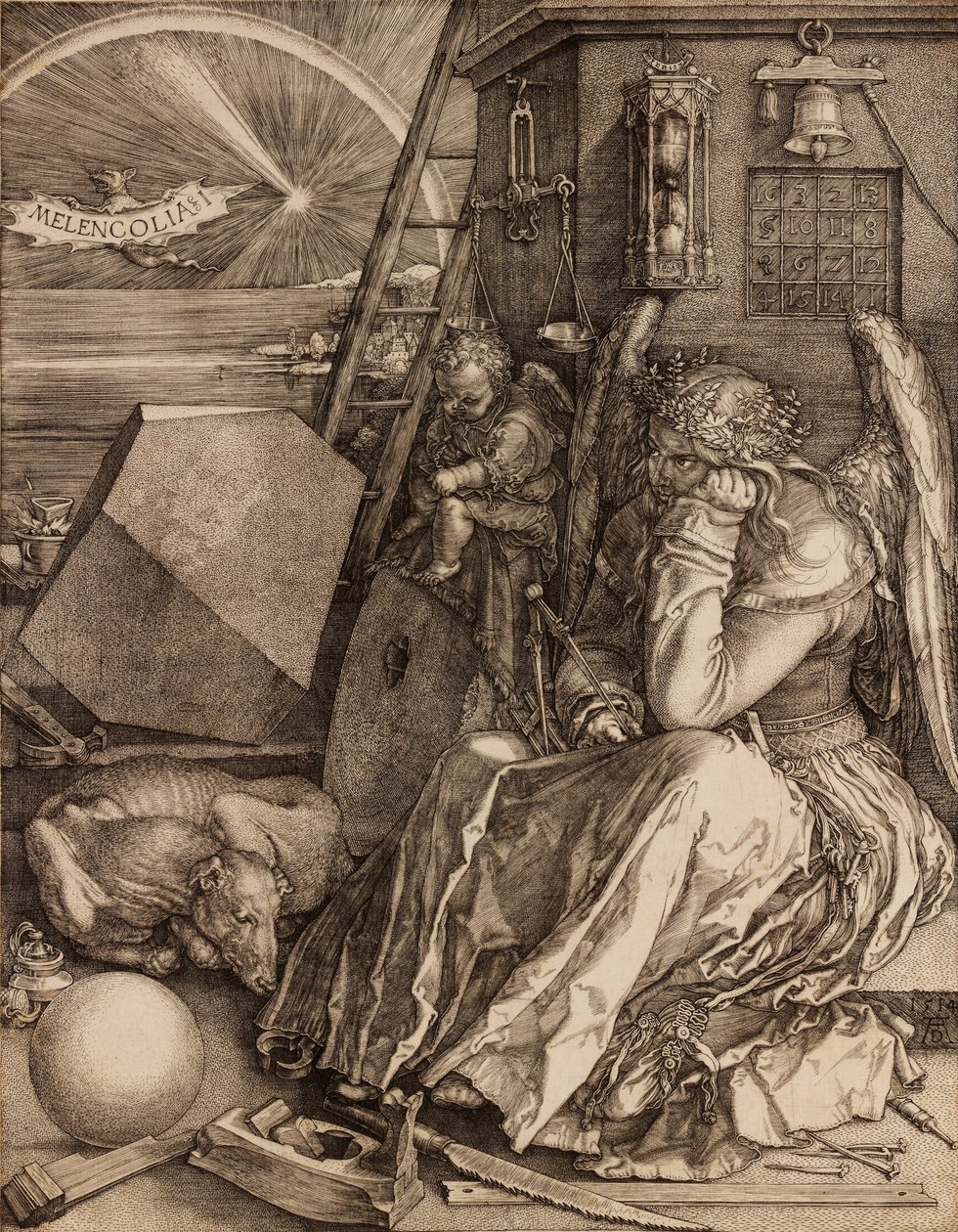 絵画 （4） Melencolia I、1514 | アートプリント