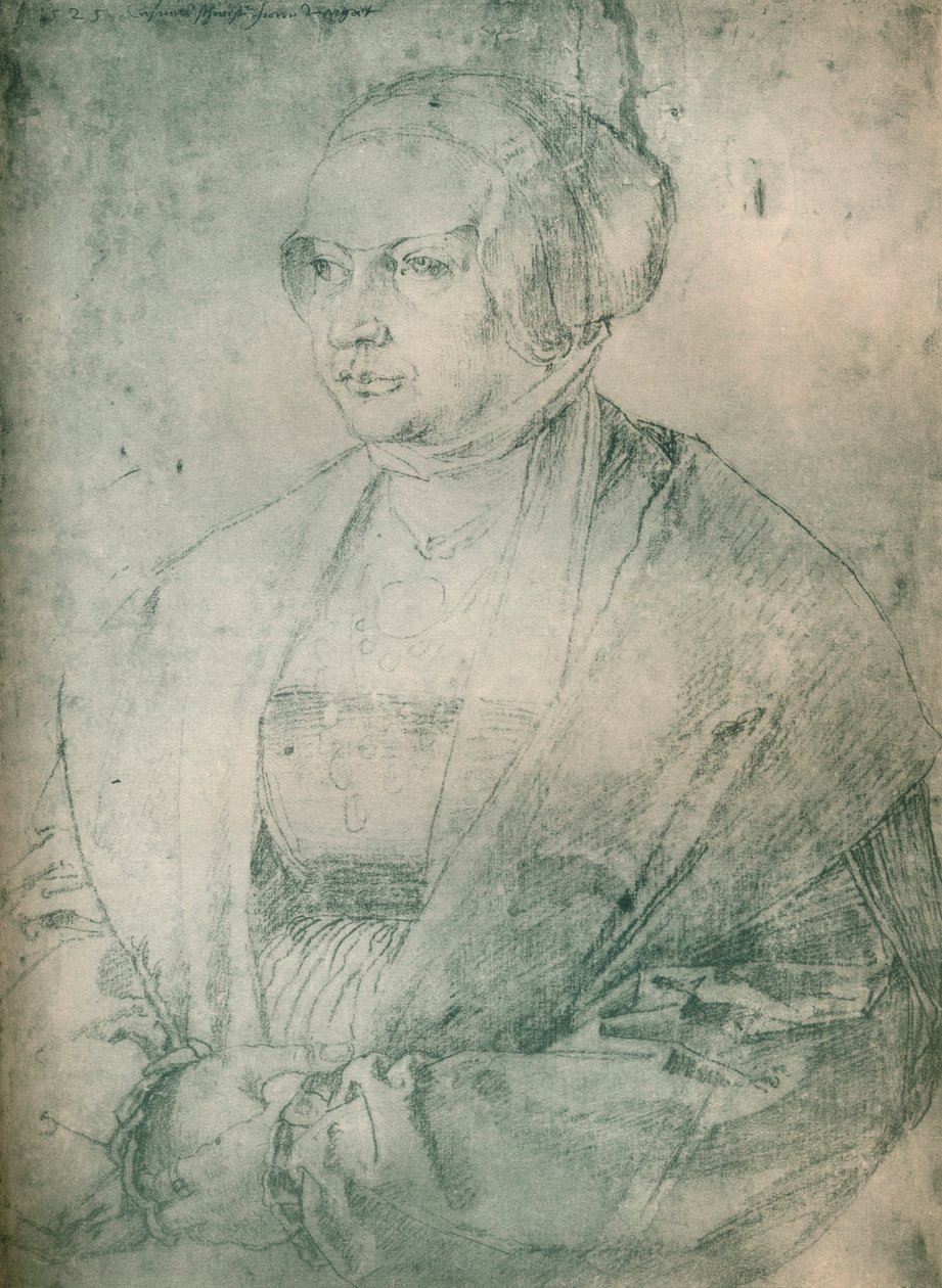 女性の肖像、c1500-1520、1903 作： アルブレヒト・デューラー