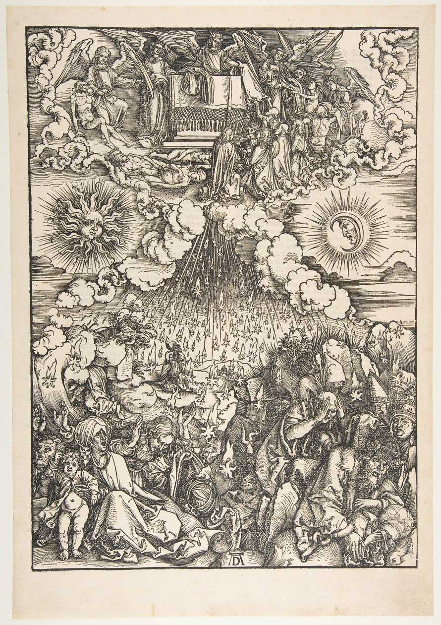 Apocalypse.ndからの5番目と6番目のシールの開封 作： アルブレヒト・デューラー