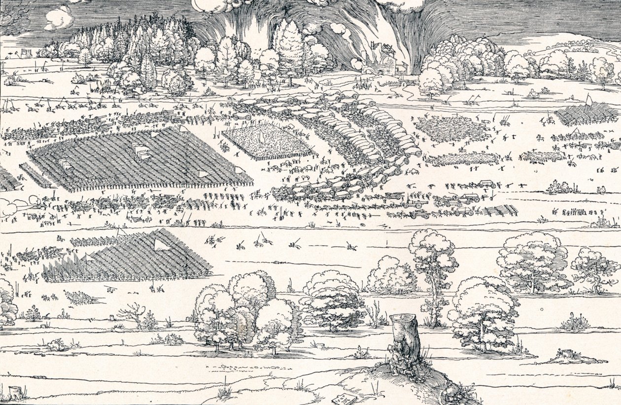 要塞IIの包囲、1527年1527年 作： アルブレヒト・デューラー