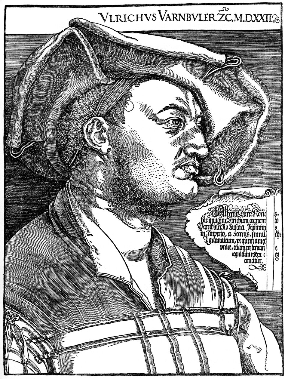 UlrichVarnbüler、1522年、1936年 作： アルブレヒト・デューラー