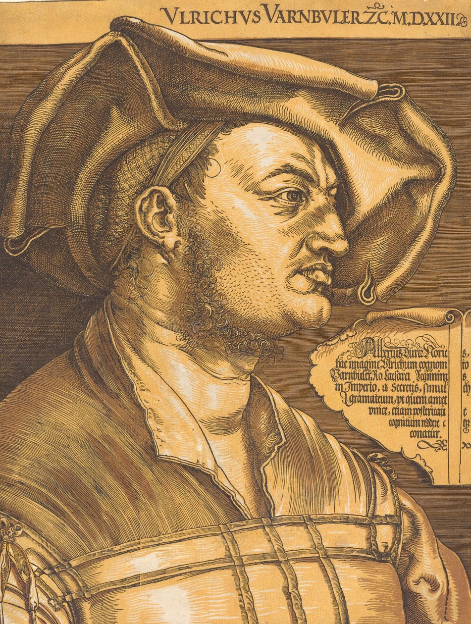 Ulrich Varnbüler、1522年出版c。 1620年。 作： アルブレヒト・デューラー