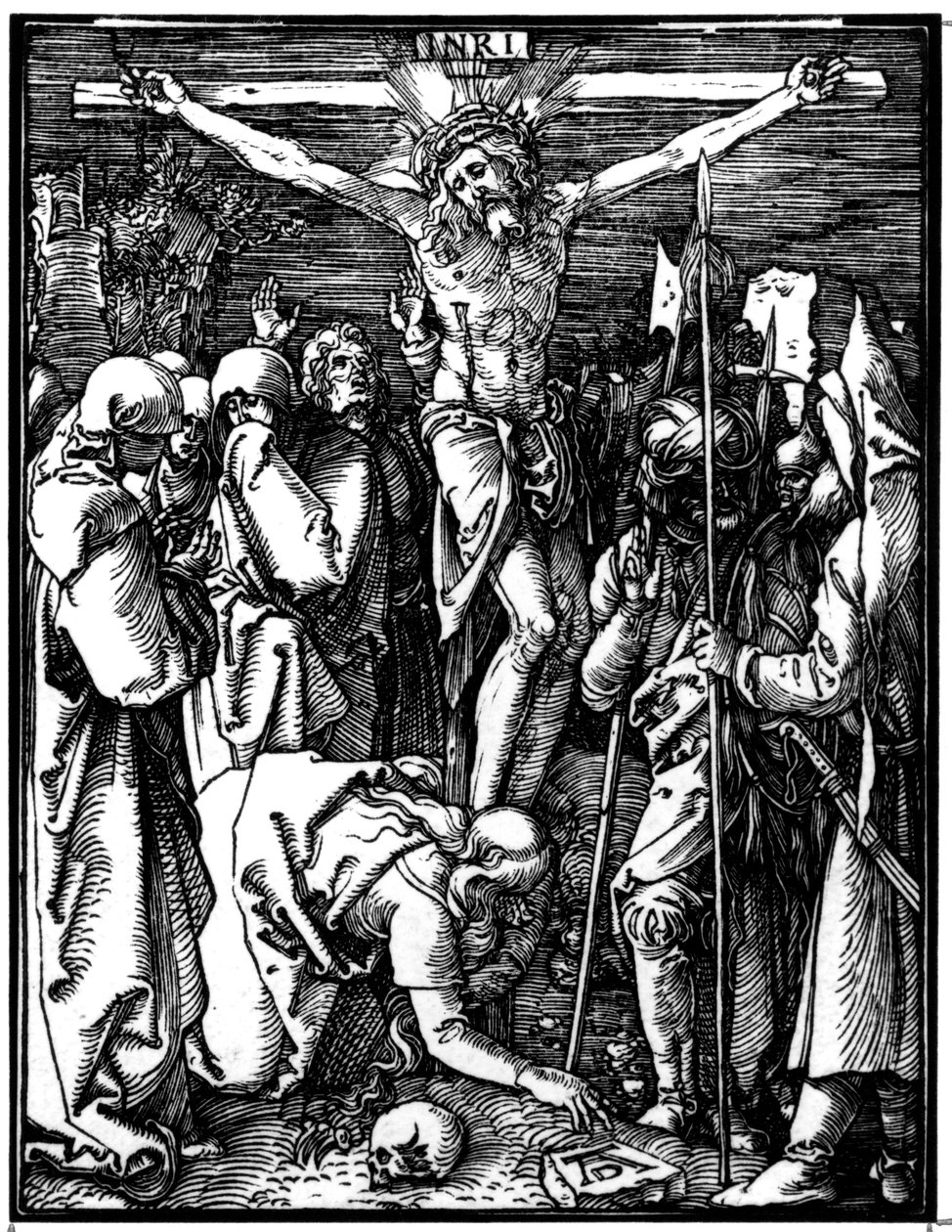 小さな受難』より「磔刑」 1509-11年頃（木版画 作： アルブレヒト・デューラー