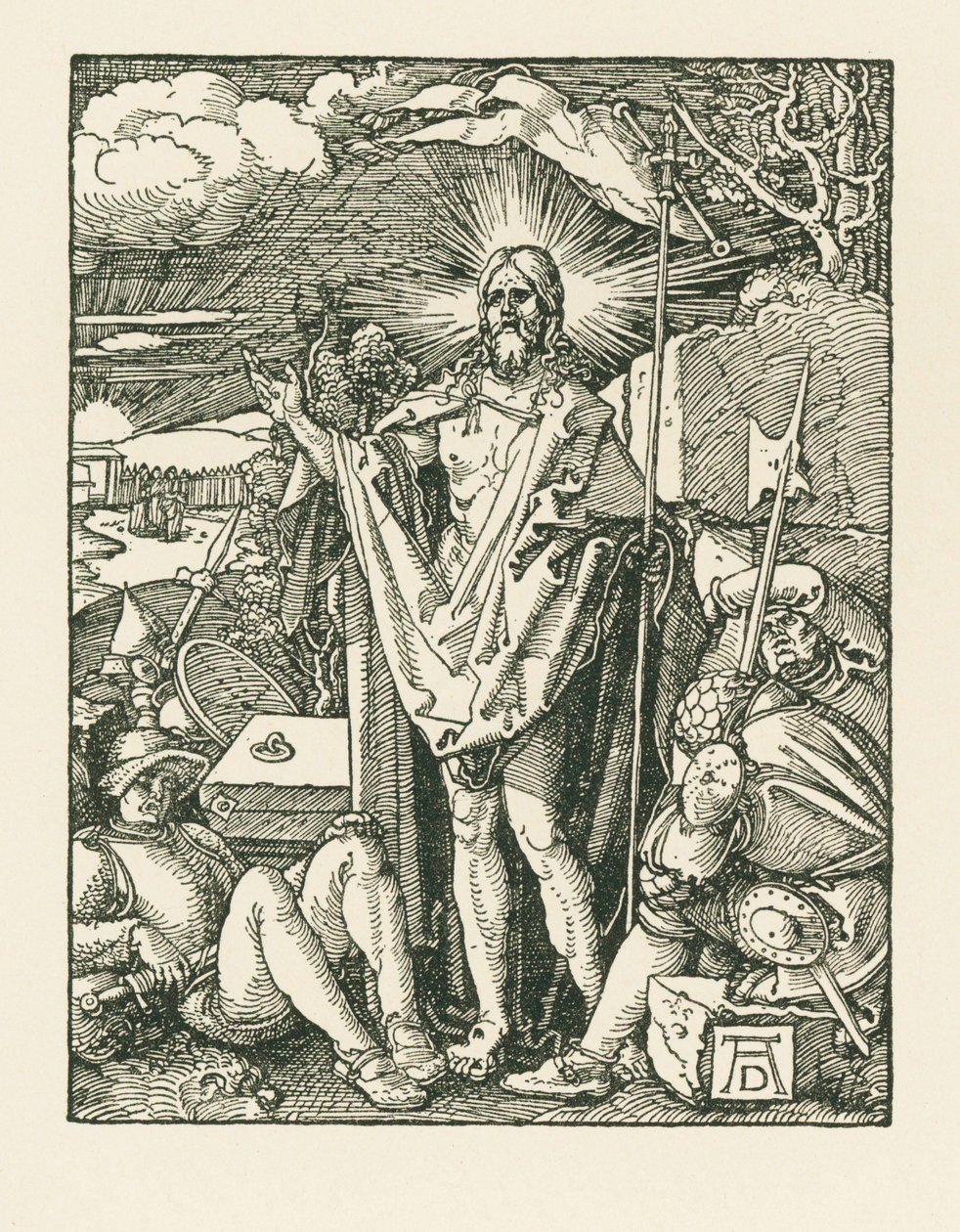 復活》1510年頃（木版画） 作： アルブレヒト・デューラーまたはデューラー