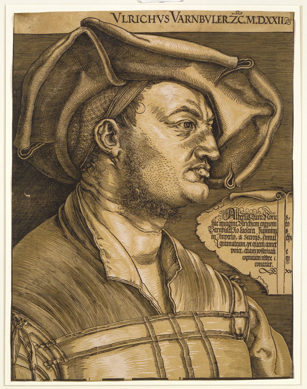 Ulrich Varnbuler、1522年 作： アルブレヒト・デューラー