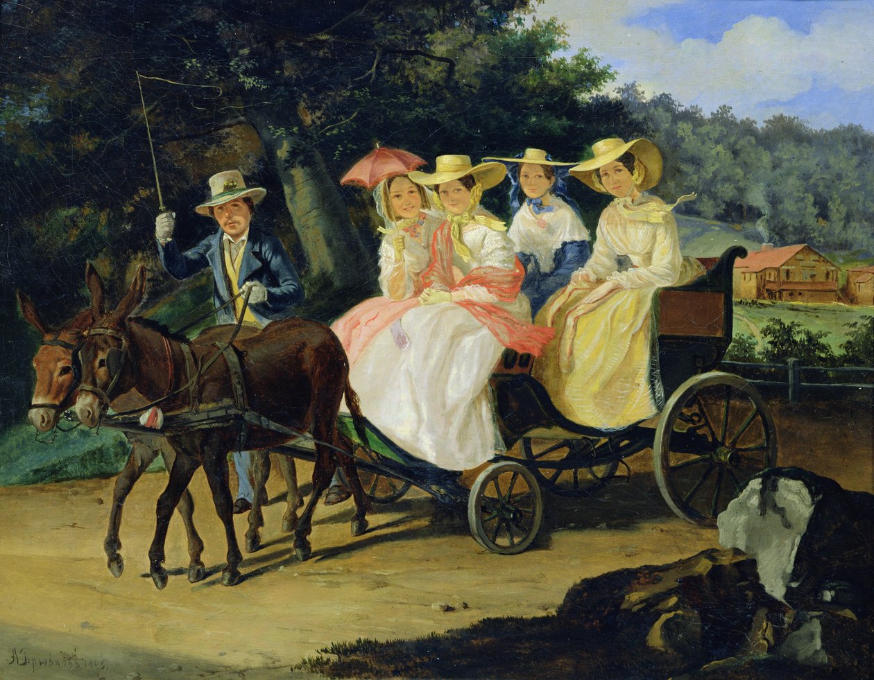 ラン、1845-46 作： アレクサンドル・パブロヴィチ・ブリュロフ