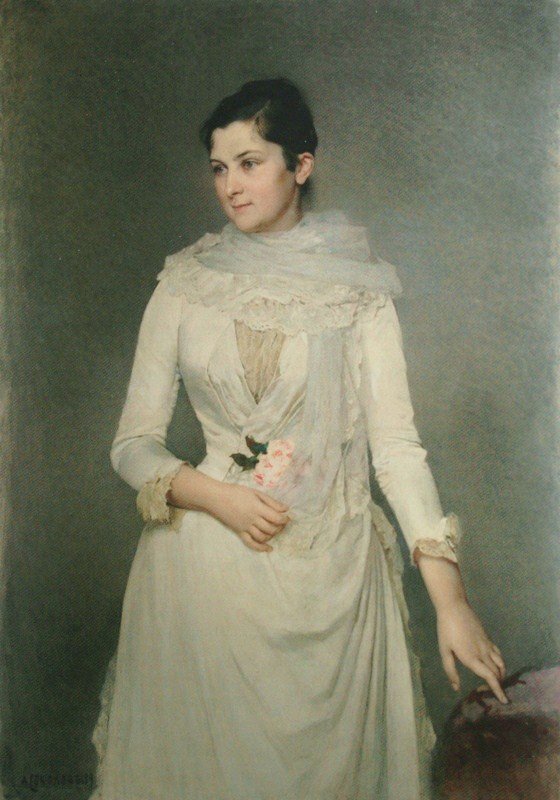 伯爵夫人Varvara Bobrinskayaの肖像 作： アレクサンドル・ペトロヴィッチ・ソコロフ