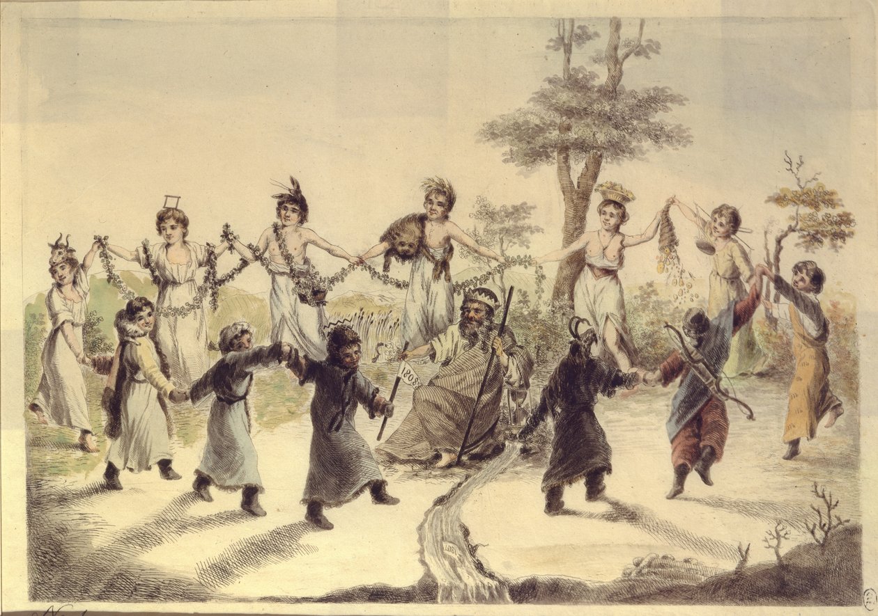 1808年の寓話、1808 作： アレクセイ・ガブリロヴィッチ・ヴェネツィアーノフ