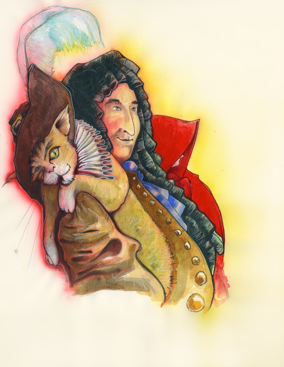 Retrato de Charles Perrault 作： アレッサンドロ・ロナティ