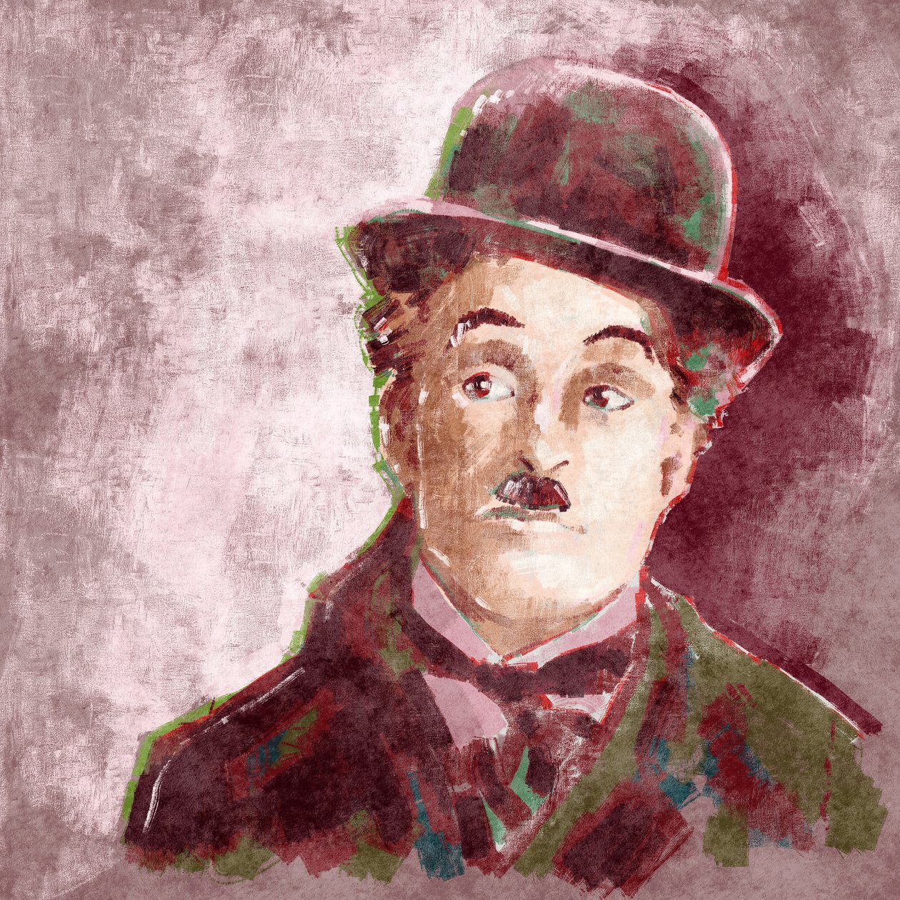 Portrait of actor and director Charlie Chaplin (illustration)   1459138   ja       japanese Successfully Translated  Original: French writer Jean de la Fontaine looking at his characters of his fables Illustration by Alessandro Lonati Translat: French writ 作： アレッサンドロ・ロナティ