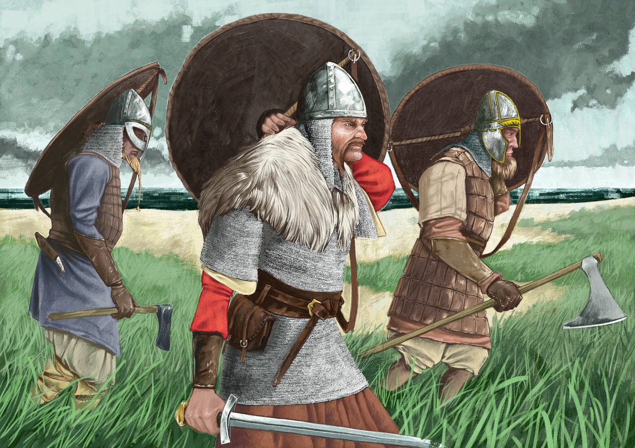 バイキング戦士の上陸 作： アレッサンドロ・ロナティ