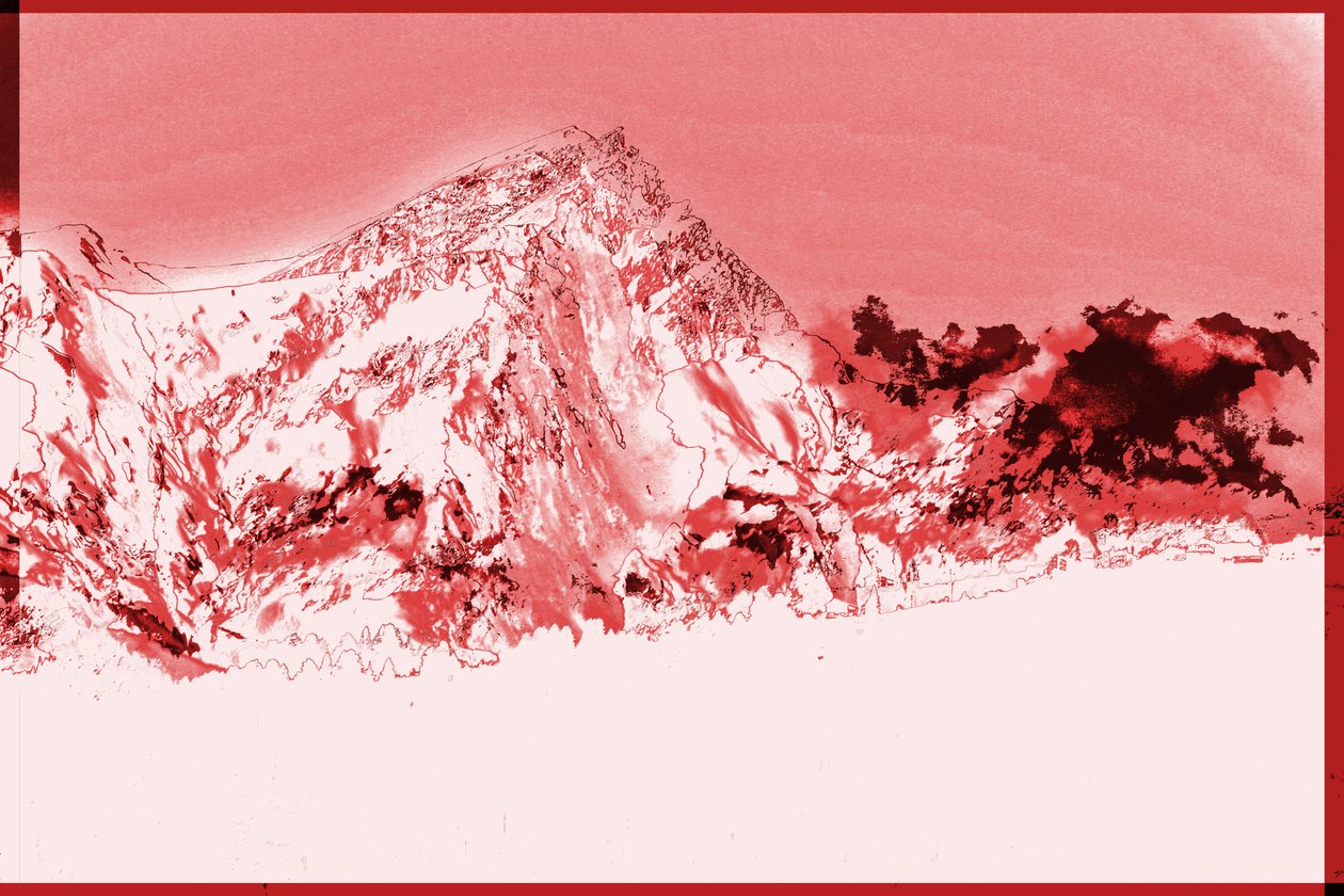 山,2019,(ミクストメディア) 作： アレックス・キャミンカー