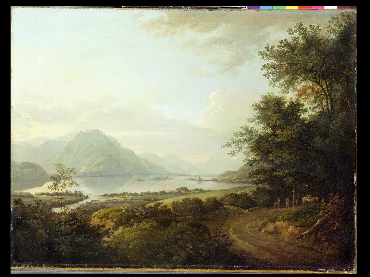 畏怖の念、アーガイルシャー、c.1780-1800 作： アレクサンダー・ナスミス