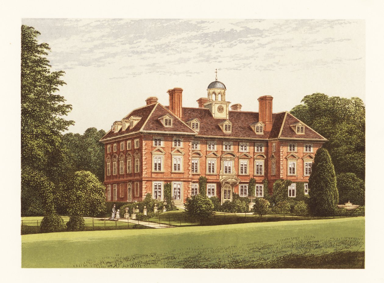 Tyttenhanger Park、ヘレフォードシャー、イングランド。 作： アレクサンダーフランシス（後）リドン