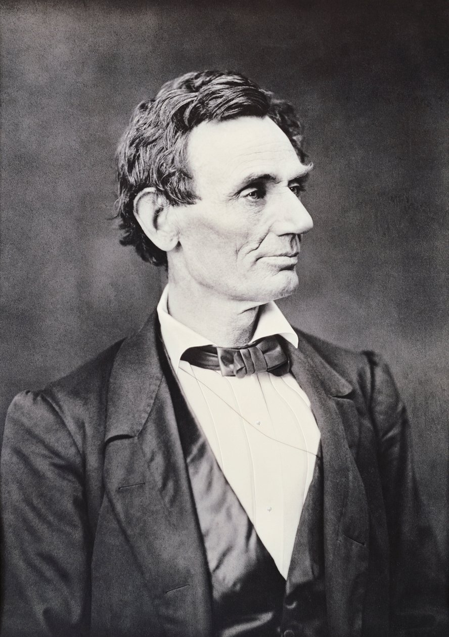 アブラハムリンカーン、1860年頃 作： アレクサンダー・ヘスラー