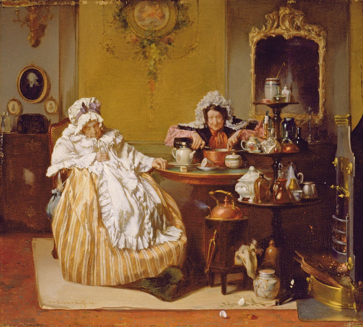 ハイティー、1866 作： アレクサンダー・ユーゴー・バッカー・コルフ