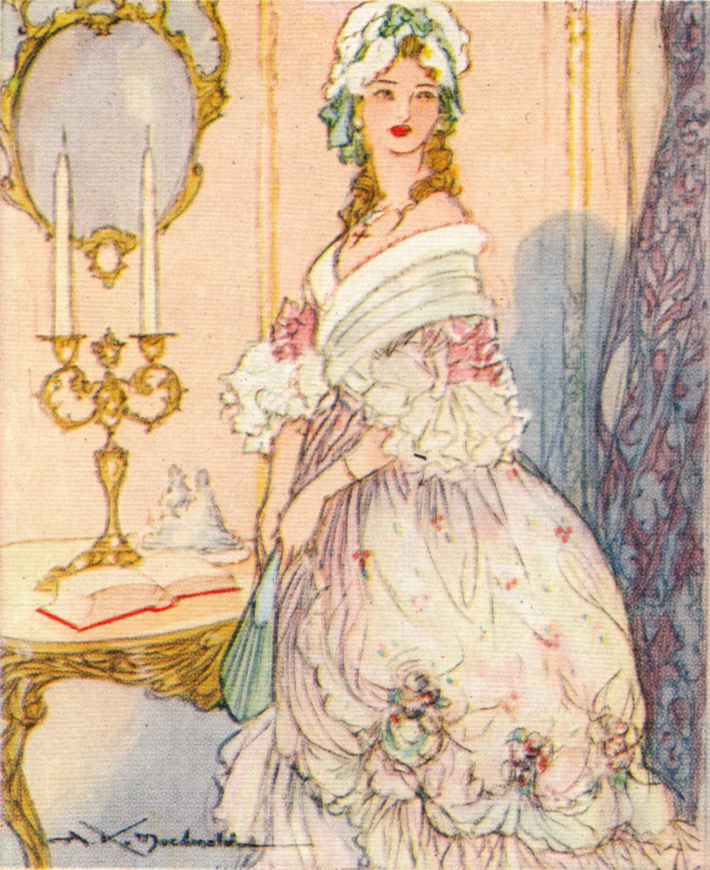 マリーアントワネット、1755-1793年、フランスの女王、1937年 作： アレクサンダー・K・マクドナルド