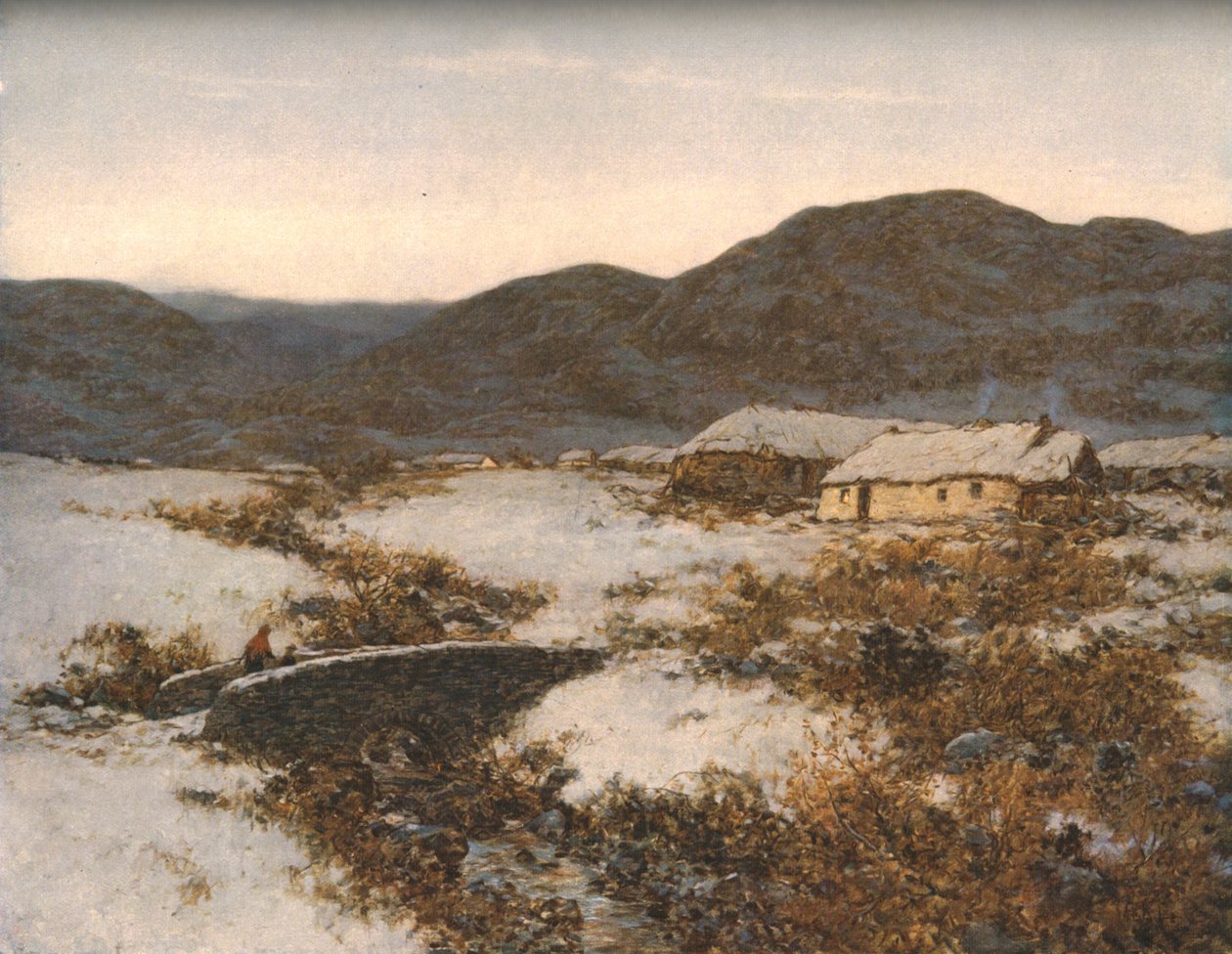 Winter Twilight、c1904、c1930。 作： アレクサンダー・ケルロック・ブラウン