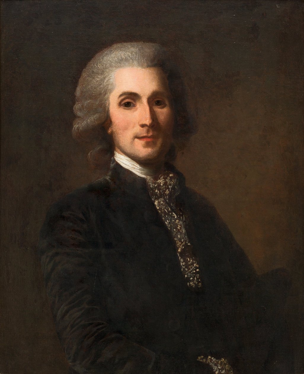 クロード＝フランソワ・マルティニョー・ド・フロリアン（1752-1827）の肖像。 作： アレクサンダー・ロスリン