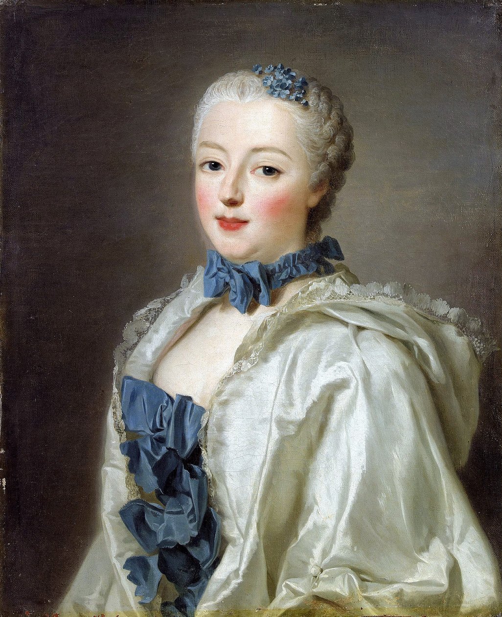 グリニャン伯爵夫人マルグリット・ド・セヴィニエの肖像（1646年-1705年） 作： アレクサンダー・ロスリン