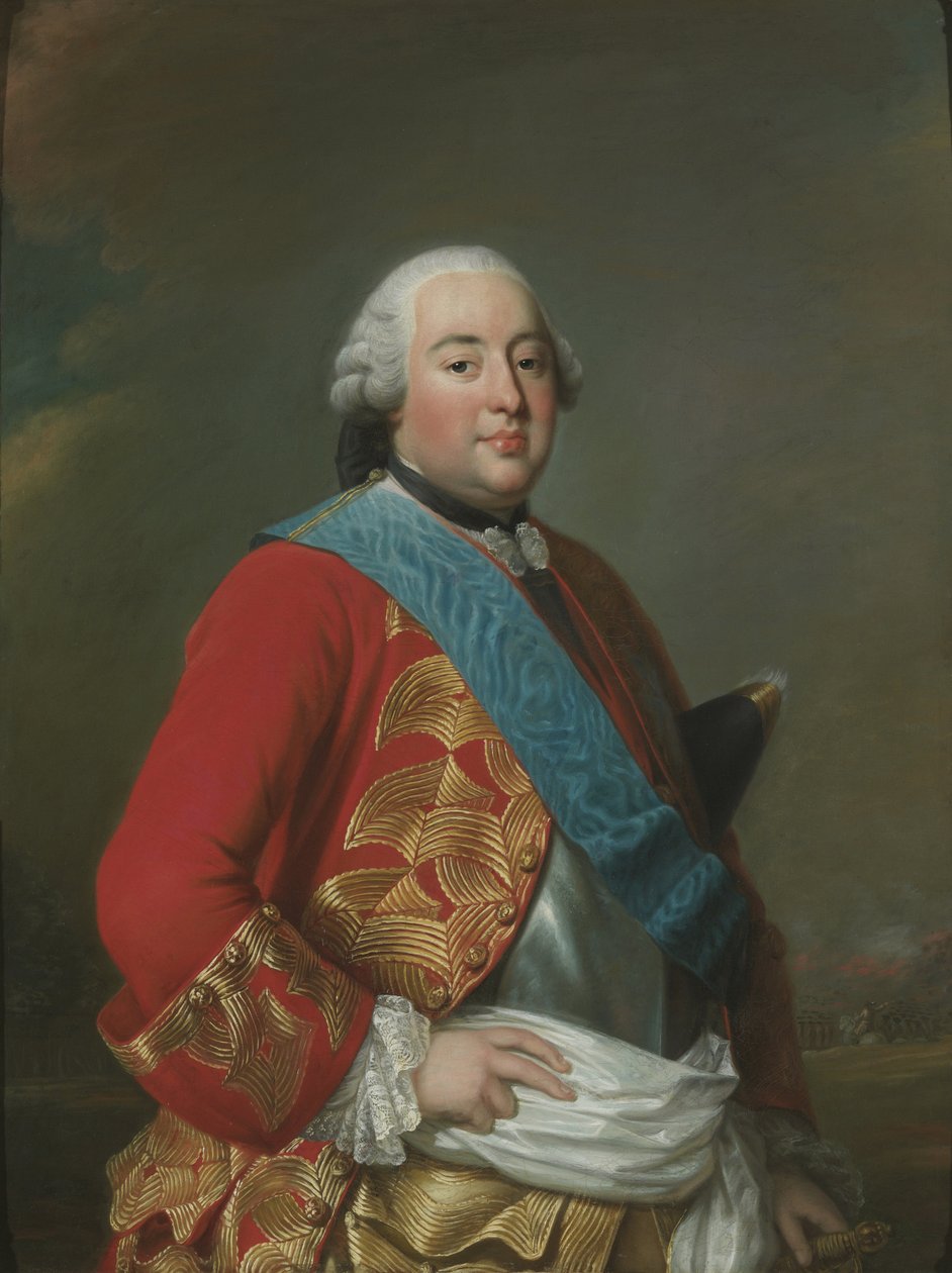 オルレアン公爵、ルイ・フィリップ1世（1725-1785）の肖像」 ロズリン、アレクサンダー（アレクサンドル）（1718-1793）作。キャンバスに油彩、1770年頃サイズ：116x88cmストックホルム国立博物館 作： アレクサンダー・ロスリン