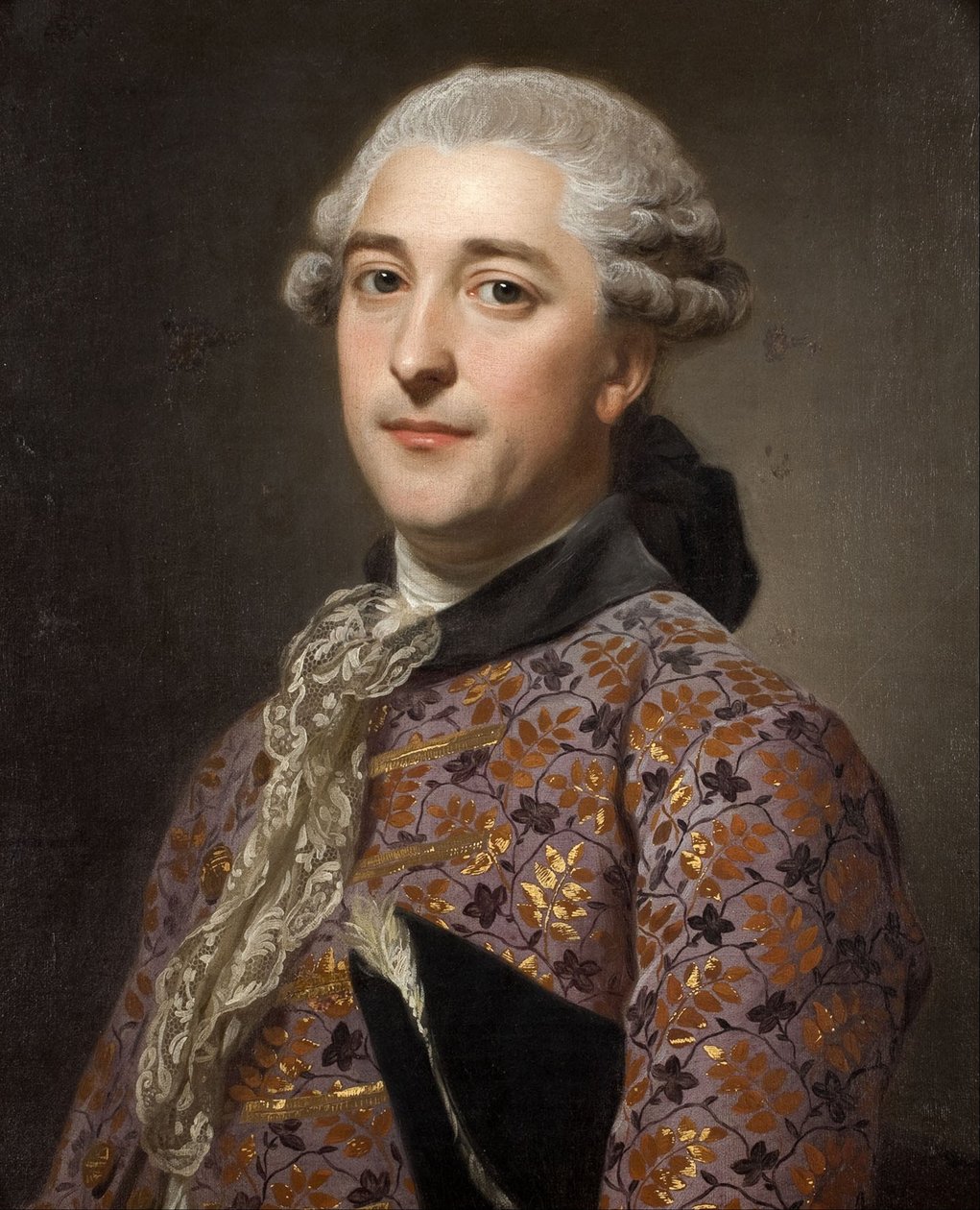 ウラジミールボリソビッチゴリツィン王子の肖像1731〜1799年、1762年 作： アレクサンダー・ロスリン