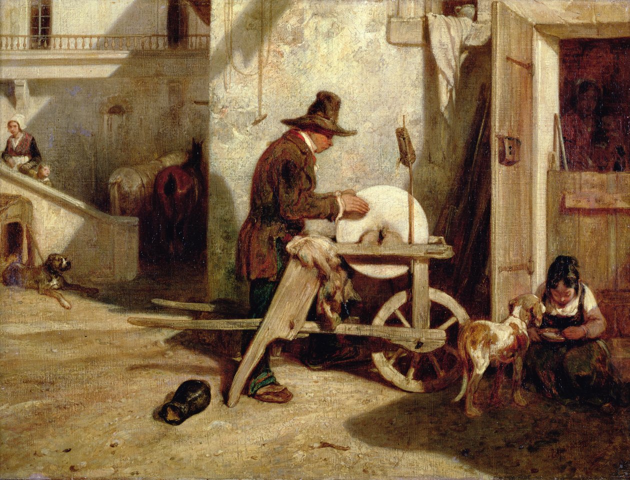 ナイフグラインダー 作： Alexandre Gabriel Decamps