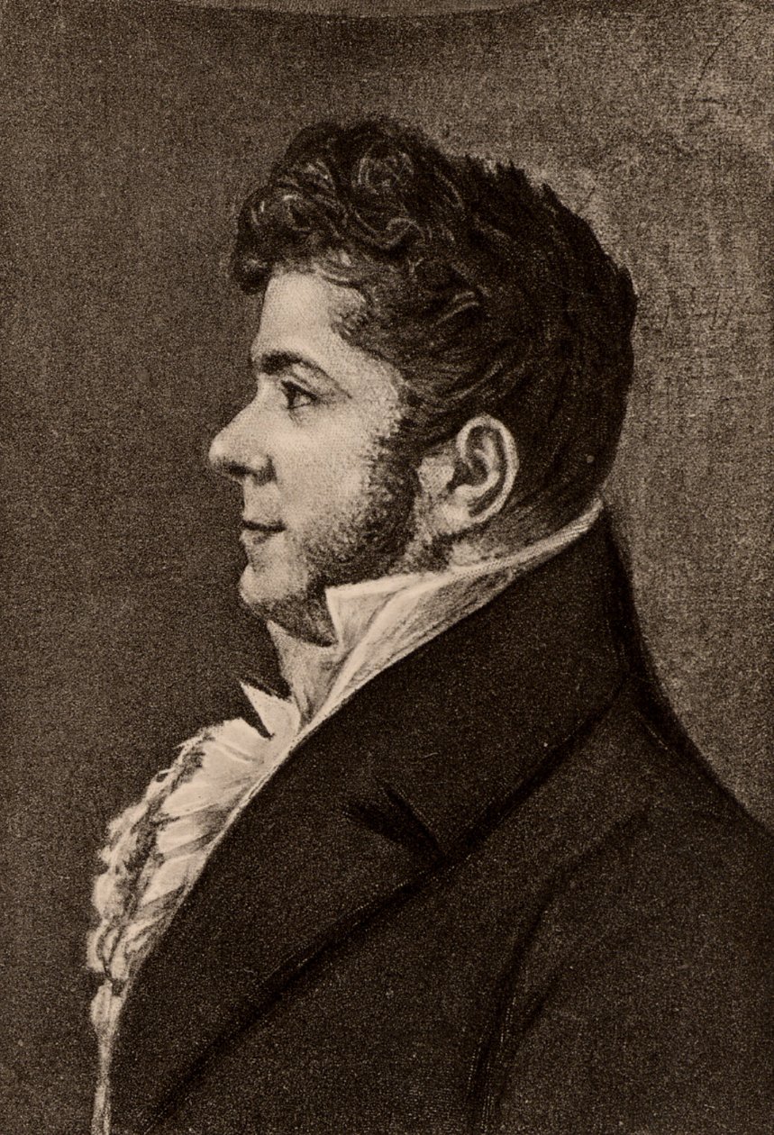 スタンダール、アンリ・マリー・ベイユのペンネーム（1783-1842）フランスの小説家 作： アレクサンドル・マリー・ロンゲ