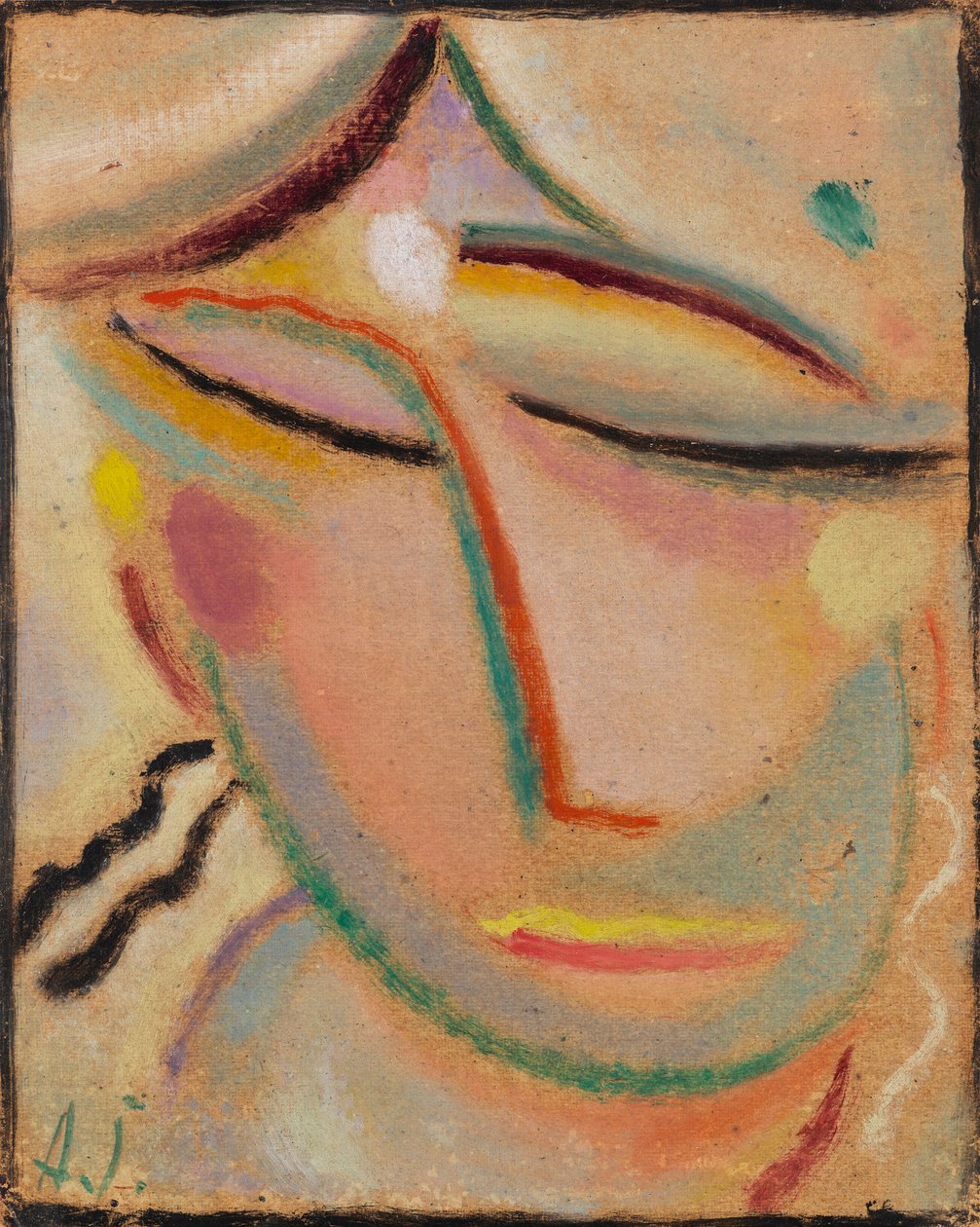 小さな頭、c。 1922年。 作： AlexeiJavlenskyから