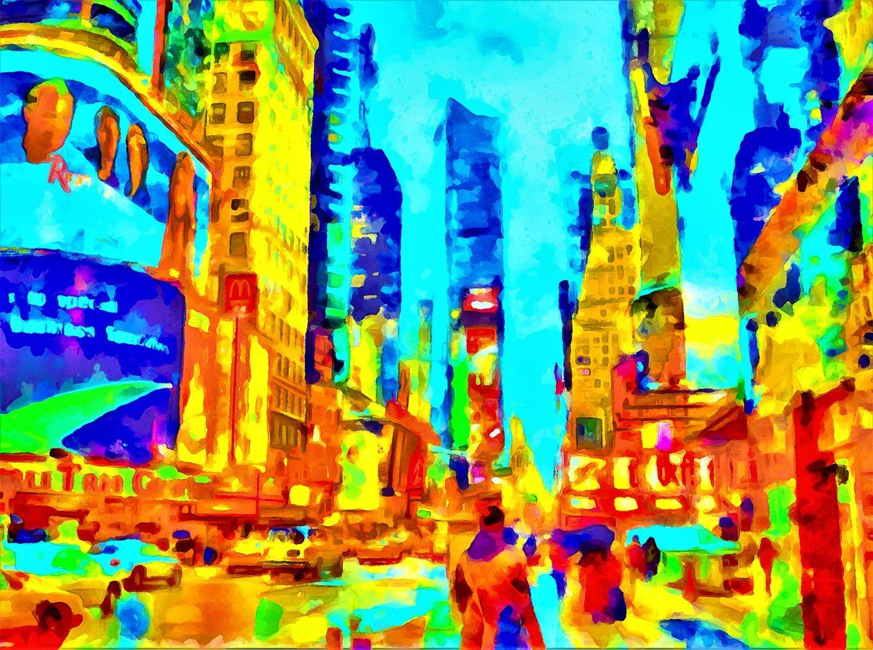 幽霊のような風景、2020年（ミクストメディア） 作： アレクセイ・マホフ