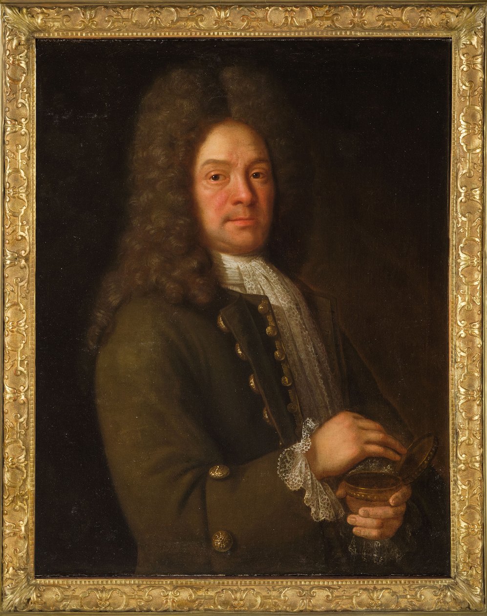 18世紀前半に活躍した第1子爵サイモン・ハーコート（1661-1727）の肖像。 作： アレクシス・サイモン・ベル