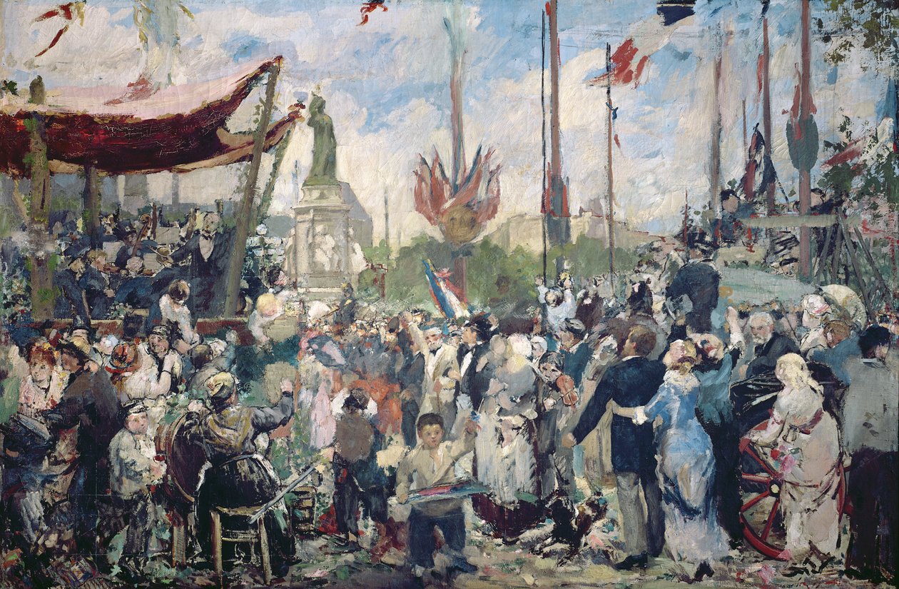 「1880年7月14日」、1880-84年のための研究 作： アルフレッドロール
