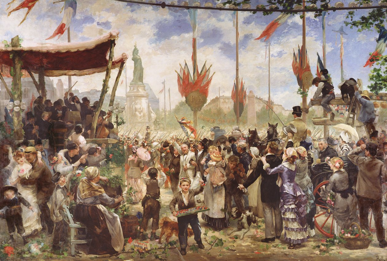 1880年7月14日、1882年 作： アルフレッドロール