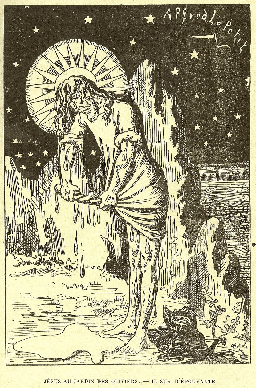 アルフレッド・ル・ペテ（1841-1909）のグロス・ジャンとその教区のイラスト 作： アルフレッド・ル・プティ
