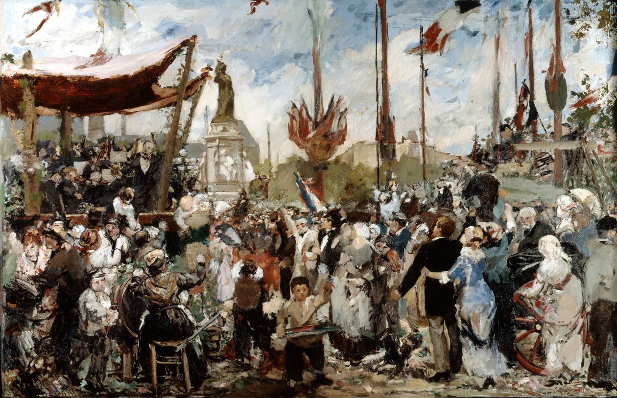 1880年7月14日、19世紀後半から20世紀。 作： アルフレッドロール