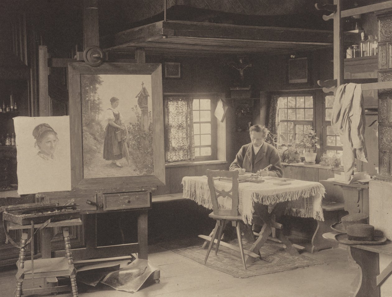 ハゼマンのスタジオ 作： アルフレッド・スティグリッツ