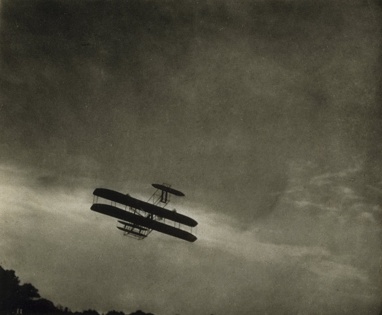 飛行機、1911 年 10 月発行 (グラビア) 作： アルフレッド・スティグリッツ