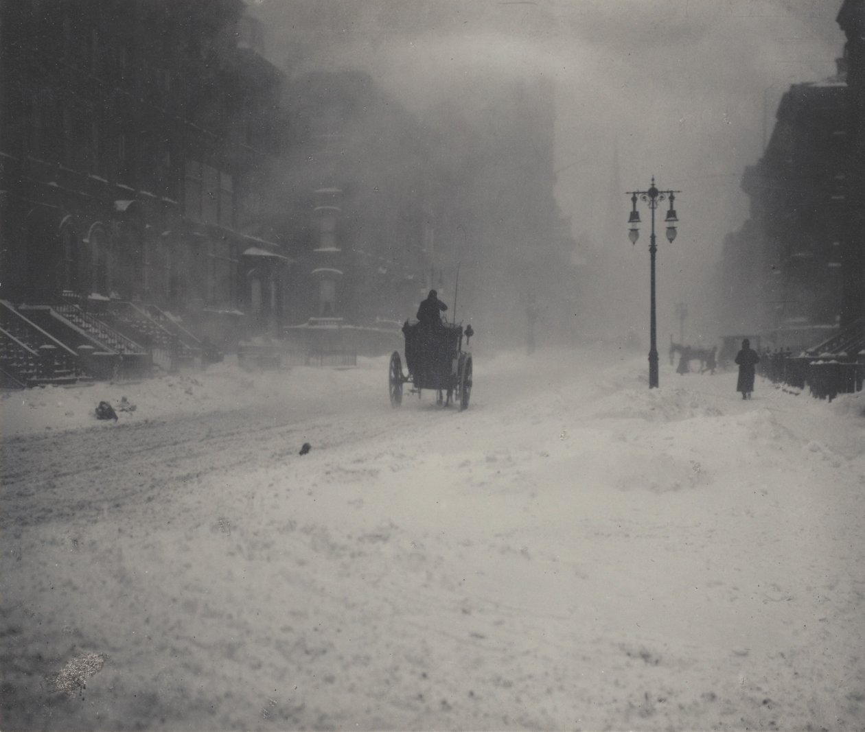 ニューヨークの吹雪 作： アルフレッド・スティグリッツ