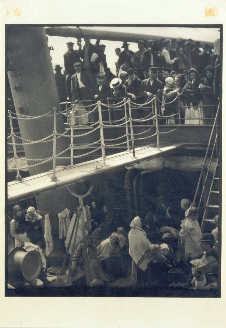The Steerage、マガジン 291、No. 7–8 作： アルフレッド・スティグリッツ