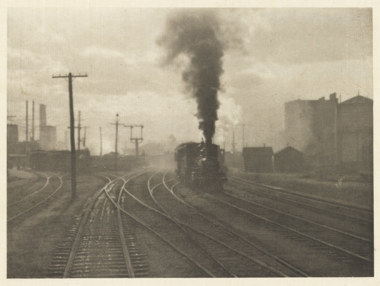 XIII。 人間の手、ネガ。 1902; print 1911 (紙にグラビア印刷) 作： アルフレッド・スティグリッツ