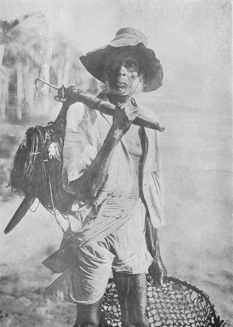 漁師、c1890、1910 作： アルフレッドウィリアムアマンダスプレート