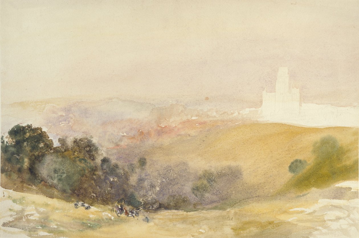 レッドヒルズのダーラム、1866-1880 作： アルフレッドウィリアムハント