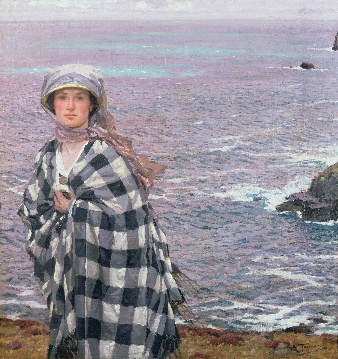 チェックショール、1915 作： アルジャーノン・マヨウ・タルマージュ
