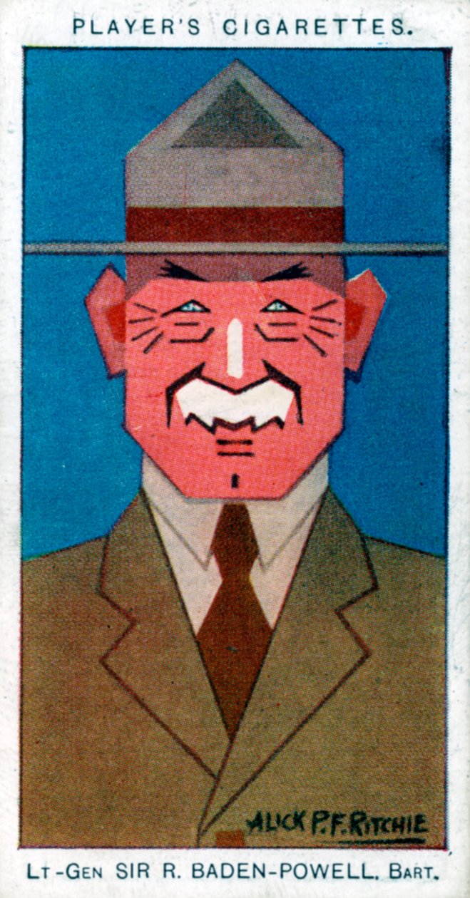 ロバートバーデンパウエル、第1男爵バーデンパウエル、1926年。 作： アリックPFリッチー