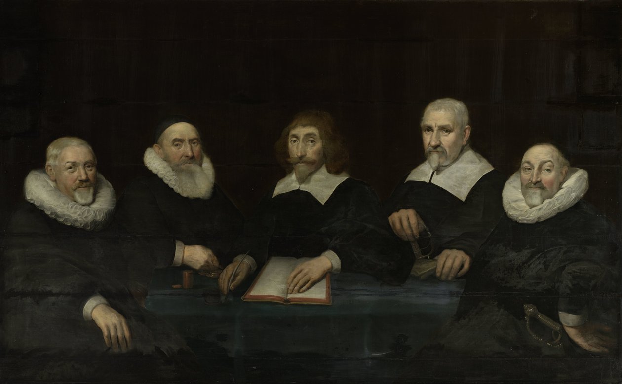 ミデルブルフ矯正院の摂政、1643年 作： Allaert van Loeninga