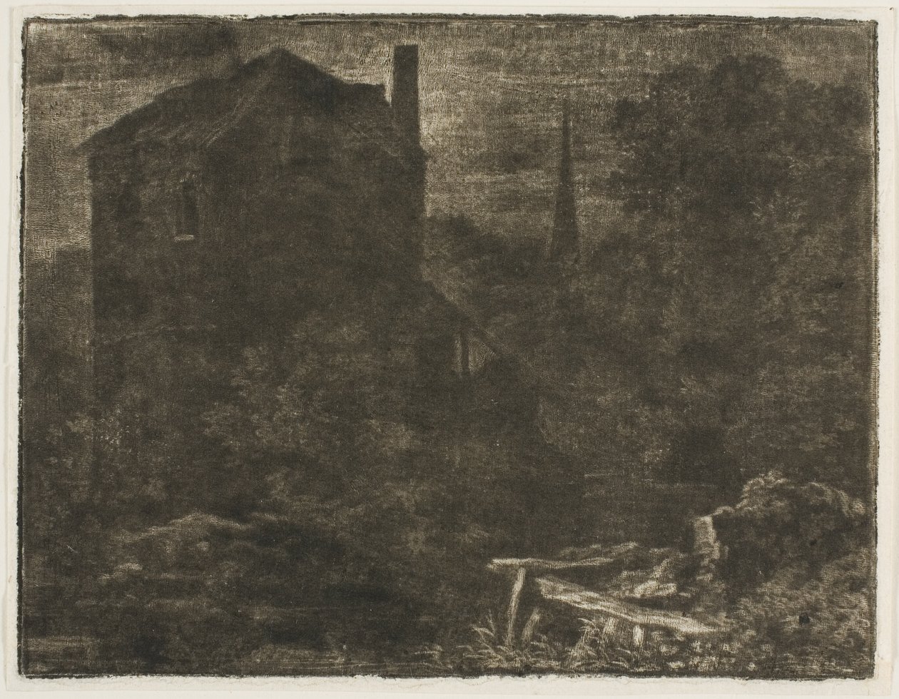暗黒の風景 作： Allart van Everdingen