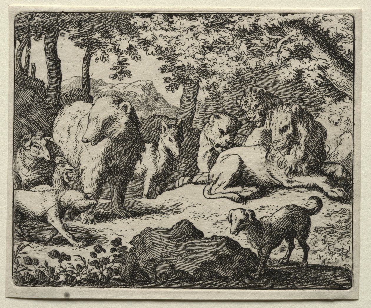 Reynard the Fox：The Suspension of the Sentence。 作： Allart van Everdingen