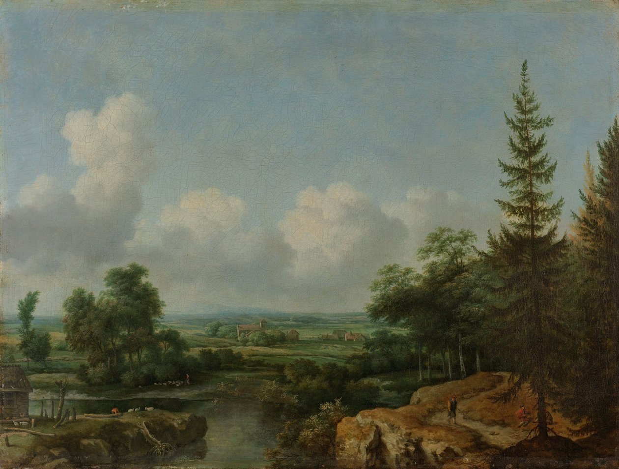 スウェーデンの風景 作： Allart van Everdingen